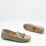 MOCASSINS EN CUIR