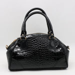 SAC À MAIN BANDOULIÈRE EN CUIR IMPRIMÉ