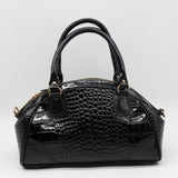 SAC À MAIN BANDOULIÈRE EN CUIR IMPRIMÉ