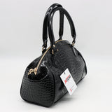 SAC À MAIN BANDOULIÈRE EN CUIR IMPRIMÉ