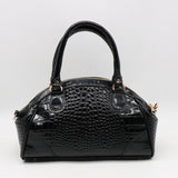 SAC À MAIN BANDOULIÈRE EN CUIR IMPRIMÉ