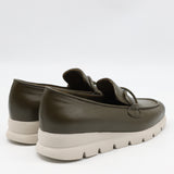 MOCASSINS COMPENSÉES EN CUIR