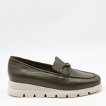 MOCASSINS COMPENSÉES EN CUIR