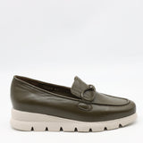 MOCASSINS COMPENSÉES EN CUIR