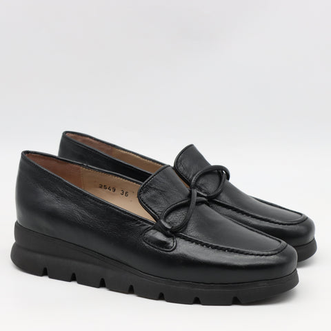 MOCASSINS COMPENSÉES EN CUIR