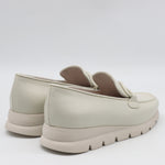 MOCASSINS COMPENSÉES EN CUIR