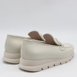 MOCASSINS COMPENSÉES EN CUIR