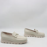 MOCASSINS COMPENSÉES EN CUIR