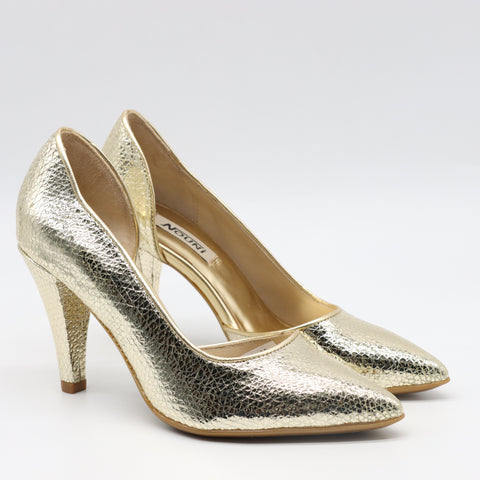 ESCARPINS POINTU PAILLETÉS À TALONS
