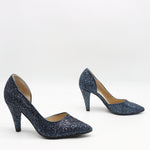ESCARPINS POINTU PAILLETÉS À TALONS