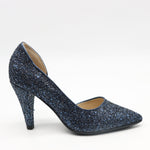 ESCARPINS POINTU PAILLETÉS À TALONS