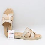 MULES PLATES EN  CUIR