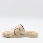 MULES PLATES EN  CUIR