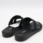 MULES PLATES EN  CUIR