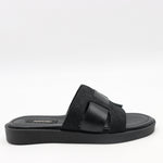 MULES PLATES EN  CUIR