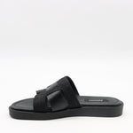 MULES PLATES EN  CUIR