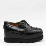 DERBIES COMPENSÉES EN CUIR