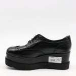 DERBIES COMPENSÉES EN CUIR