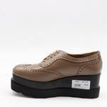 DERBIES COMPENSÉES EN CUIR