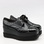DERBIES COMPENSÉES EN CUIR