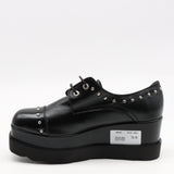 DERBIES COMPENSÉES EN CUIR