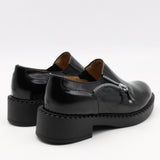 CHAUSSURES À ÉLASTIQUE EN CUIR VERNIS