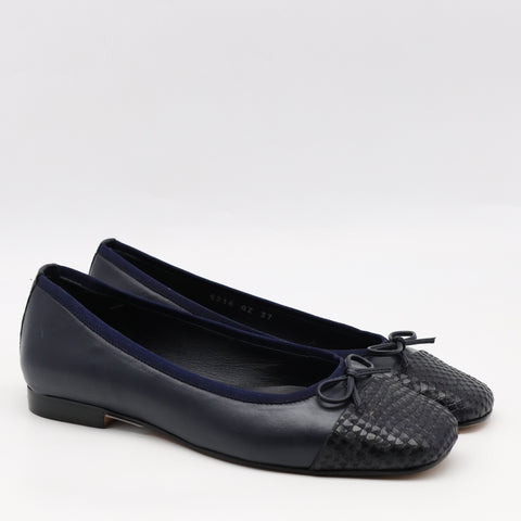 BALLERINES EN CUIR