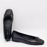 BALLERINES EN CUIR