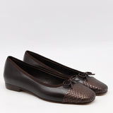 BALLERINES EN CUIR