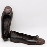 BALLERINES EN CUIR