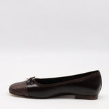 BALLERINES EN CUIR