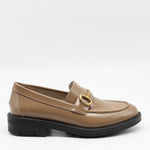 MOCASSINS EN CUIR ET MORS DORÉ
