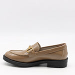 MOCASSINS EN CUIR ET MORS DORÉ