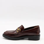 MOCASSINS EN CUIR ET MORS DORÉ