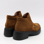 BOTTINES EN DAIM CUIR