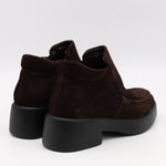 BOTTINES EN DAIM CUIR