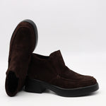 BOTTINES EN DAIM CUIR