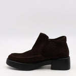 BOTTINES EN DAIM CUIR