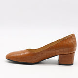 ESCARPINS EN CUIR EFFET CROCO