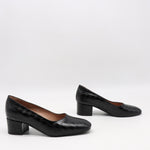ESCARPINS EN CUIR EFFET CROCO