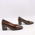 ESCARPINS EN CUIR VERNIS FROISSÉE