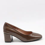 ESCARPINS EN CUIR VERNIS FROISSÉE