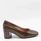 ESCARPINS EN CUIR VERNIS FROISSÉE