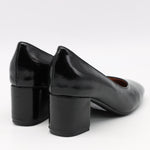 ESCARPINS EN CUIR VERNIS FROISSÉE