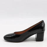 ESCARPINS EN CUIR VERNIS FROISSÉE