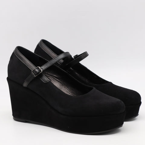 BABIES COMPENSÉES EN DAIM CUIR