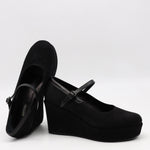 BABIES COMPENSÉES EN DAIM CUIR