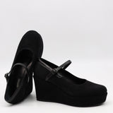 BABIES COMPENSÉES EN DAIM CUIR