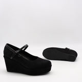 BABIES COMPENSÉES EN DAIM CUIR