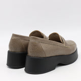 MOCASSINS À PLATEFORMES EN CUIR